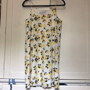 Carolina-Belle lemon patterned sun dress